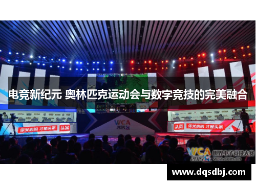 电竞新纪元 奥林匹克运动会与数字竞技的完美融合